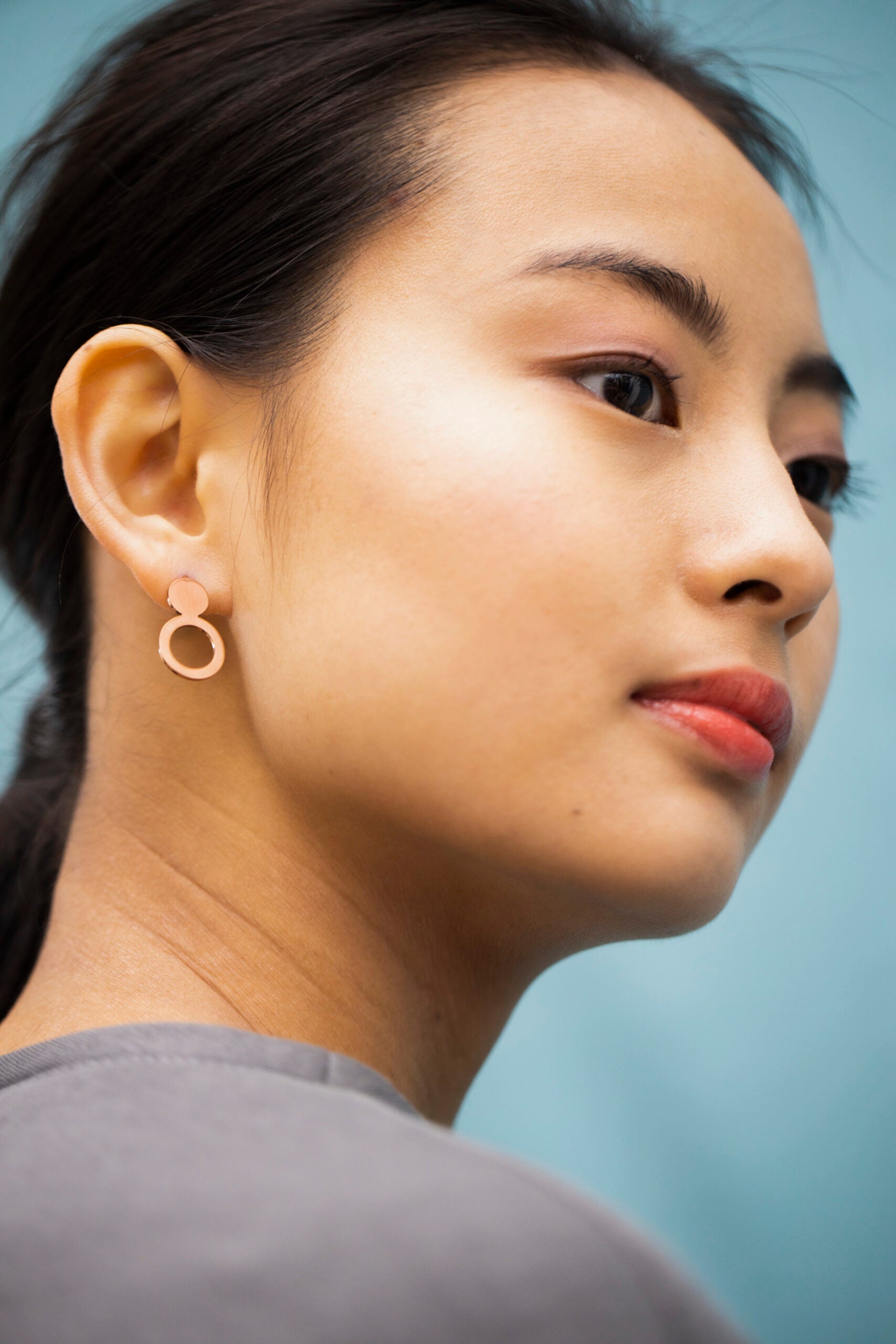 Nordic Soft Harmony Earrings Set – Minimalist Nordic Style for Women