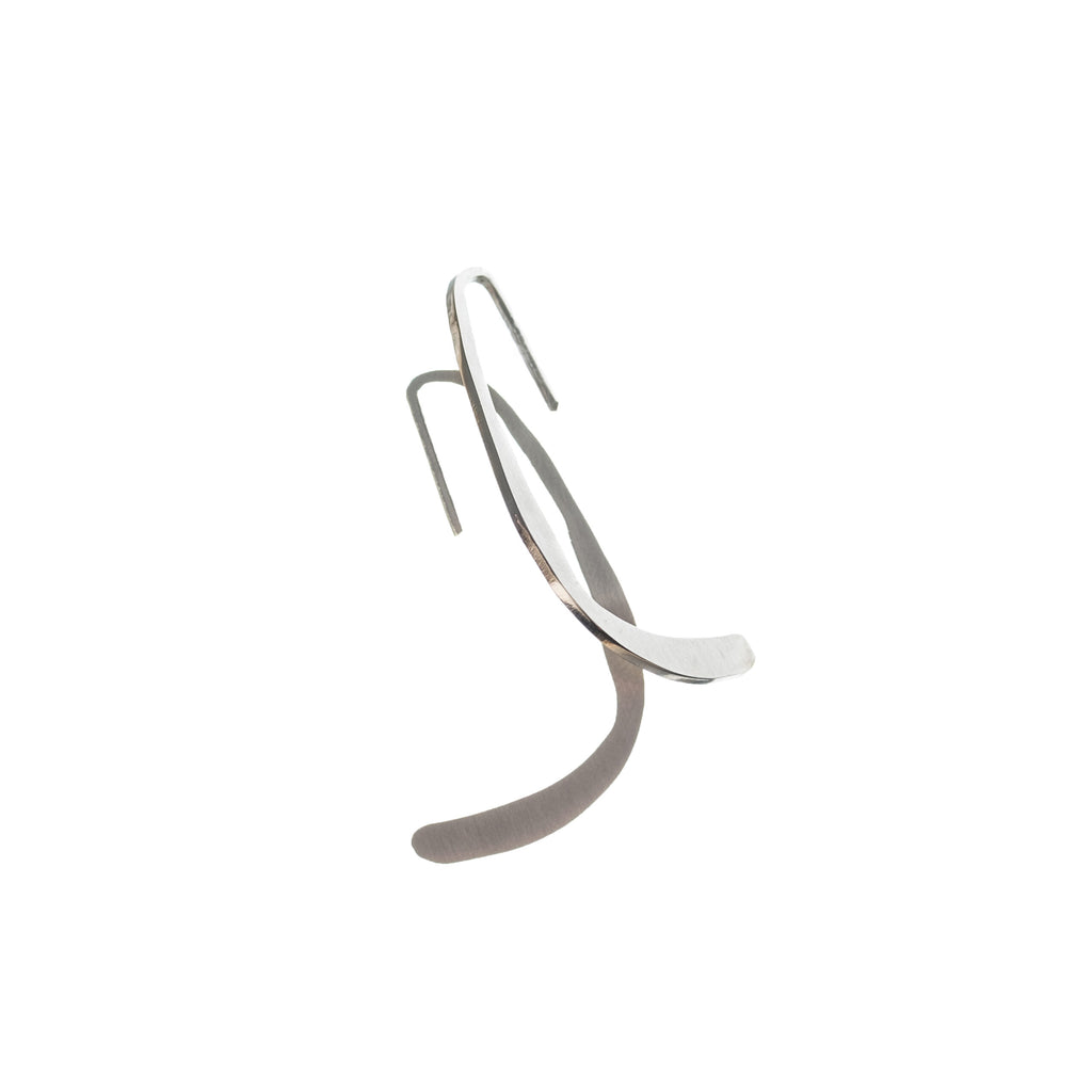 elegant Nordic earrings minimalist design soft tones Scandinavian style