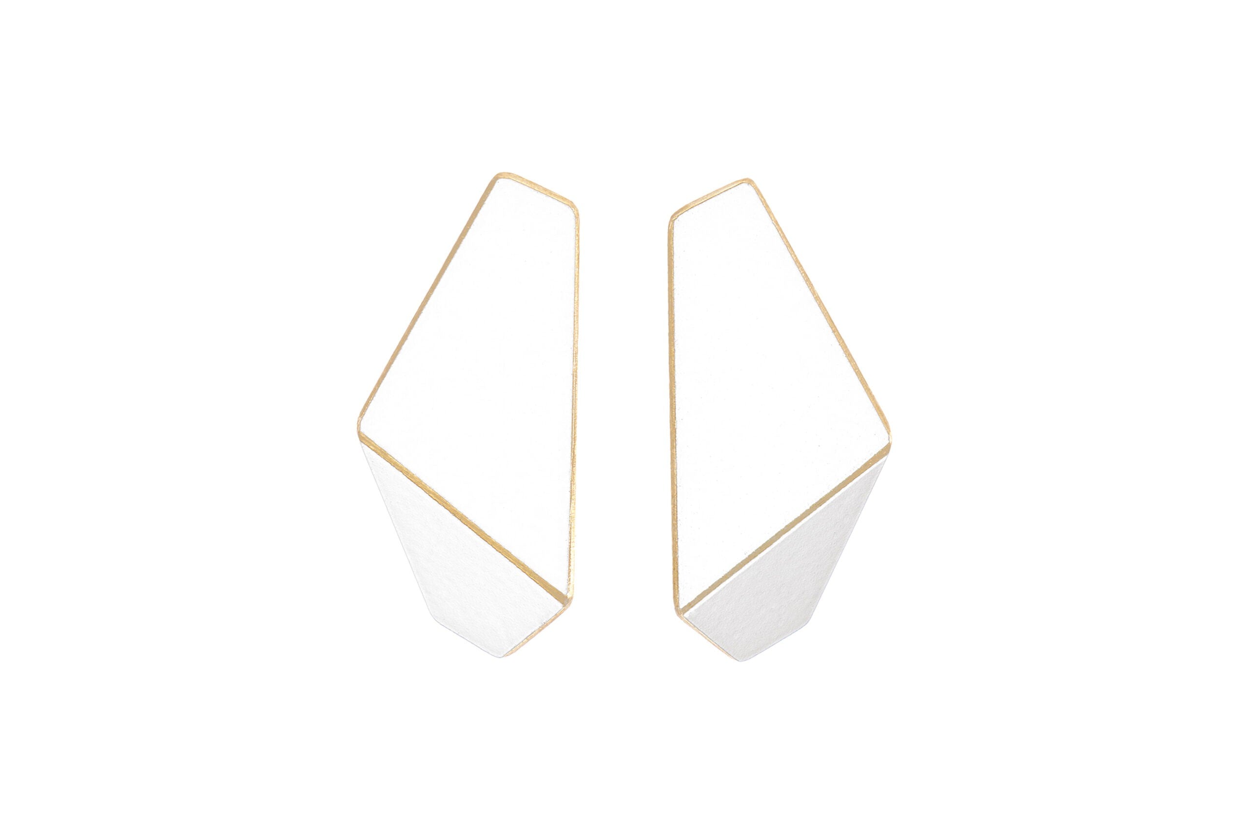 Folded Slim Earrings