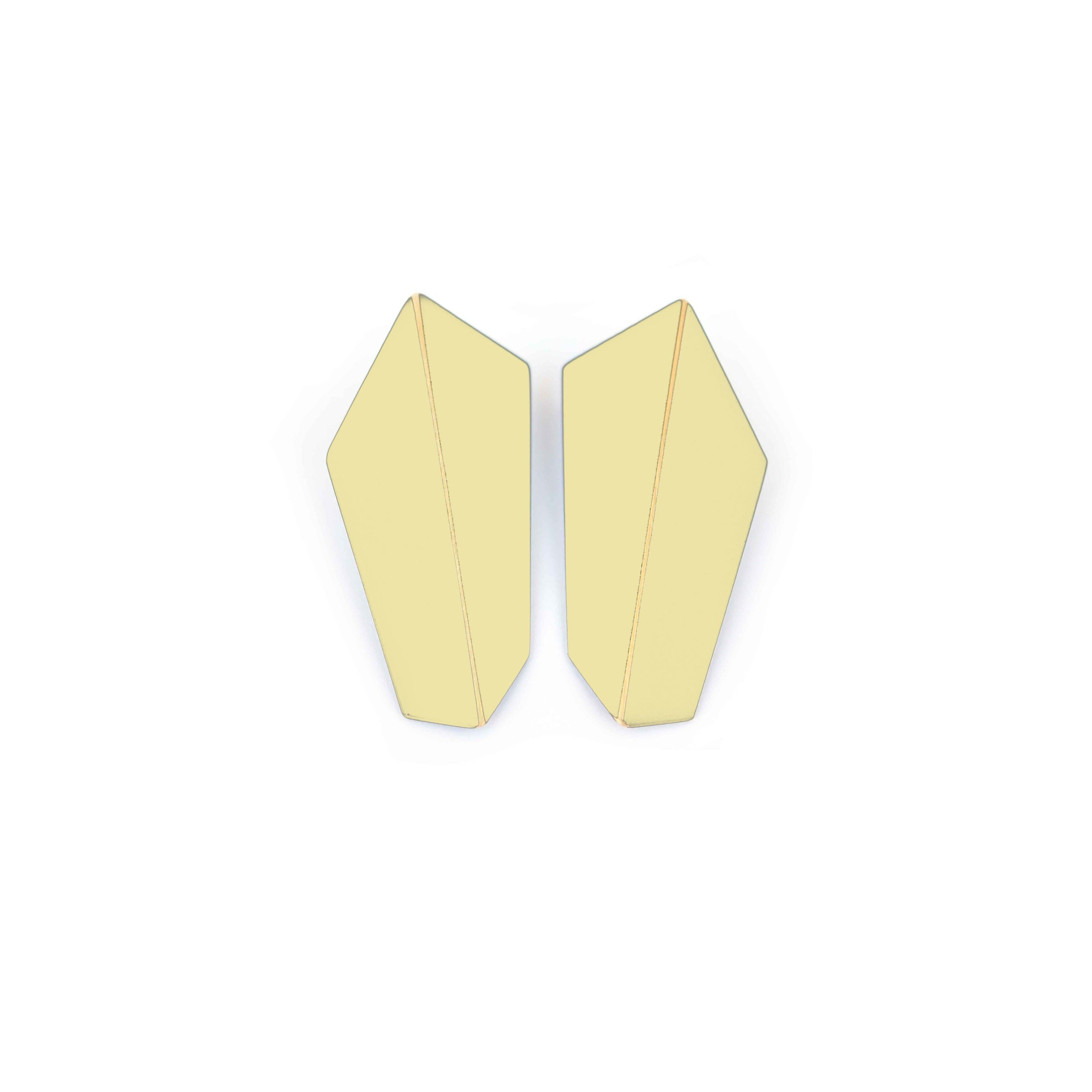 Folded Vertical Earrings