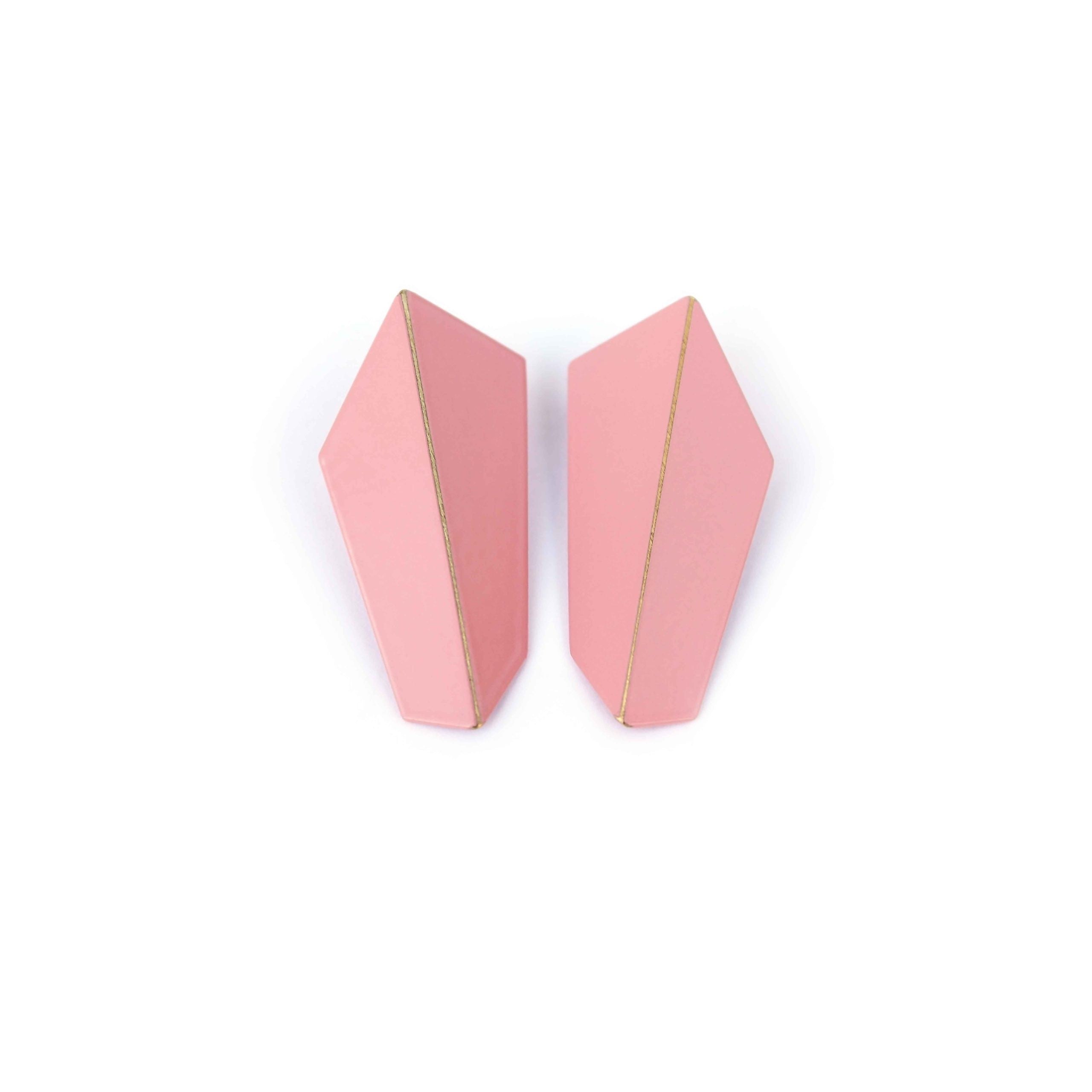 Folded Vertical Earrings