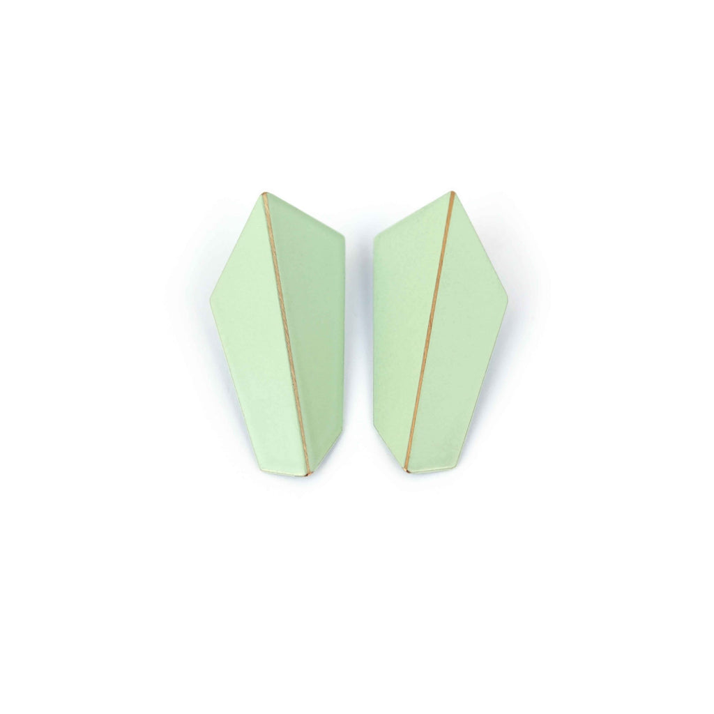 Folded Vertical Earrings
