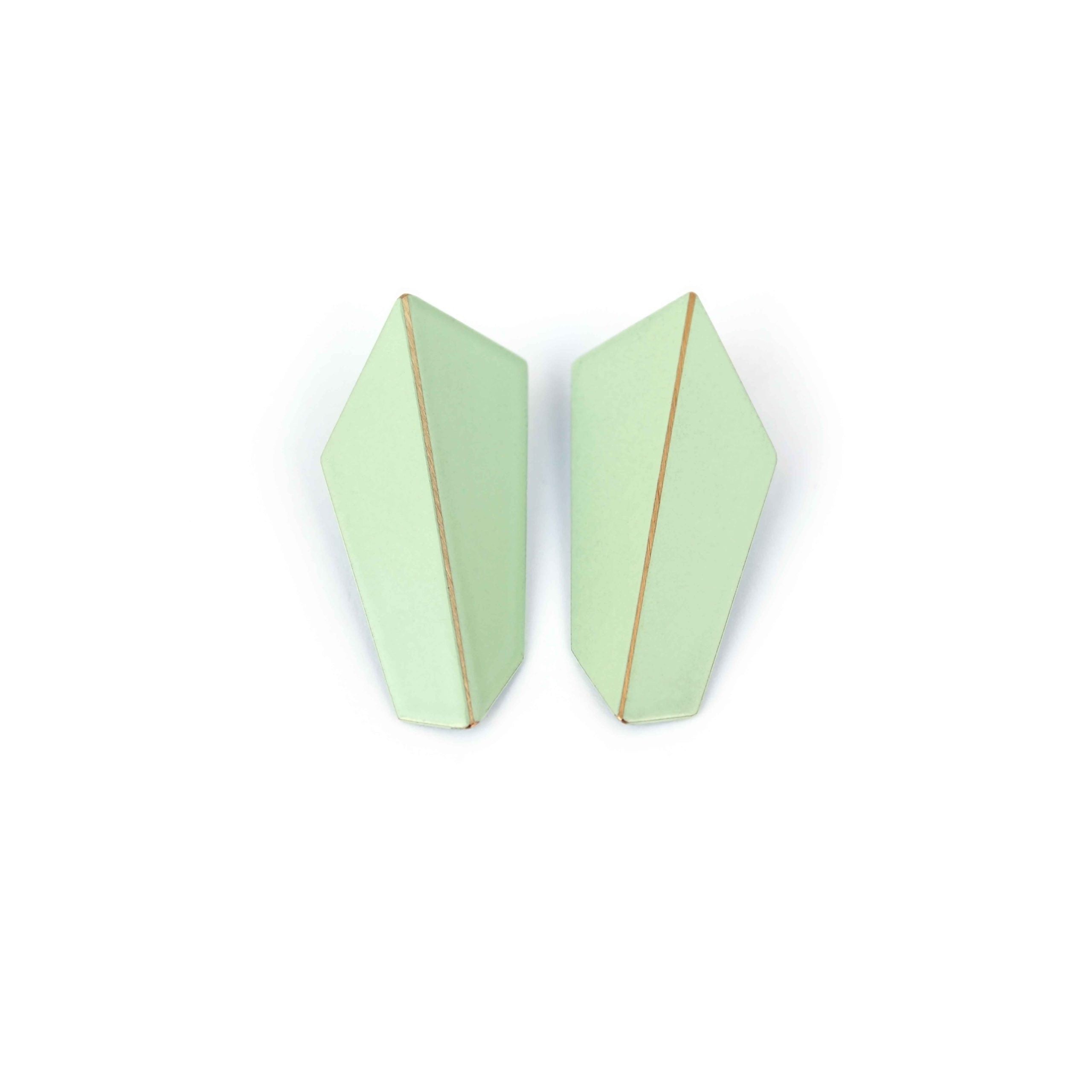 Folded Vertical Earrings