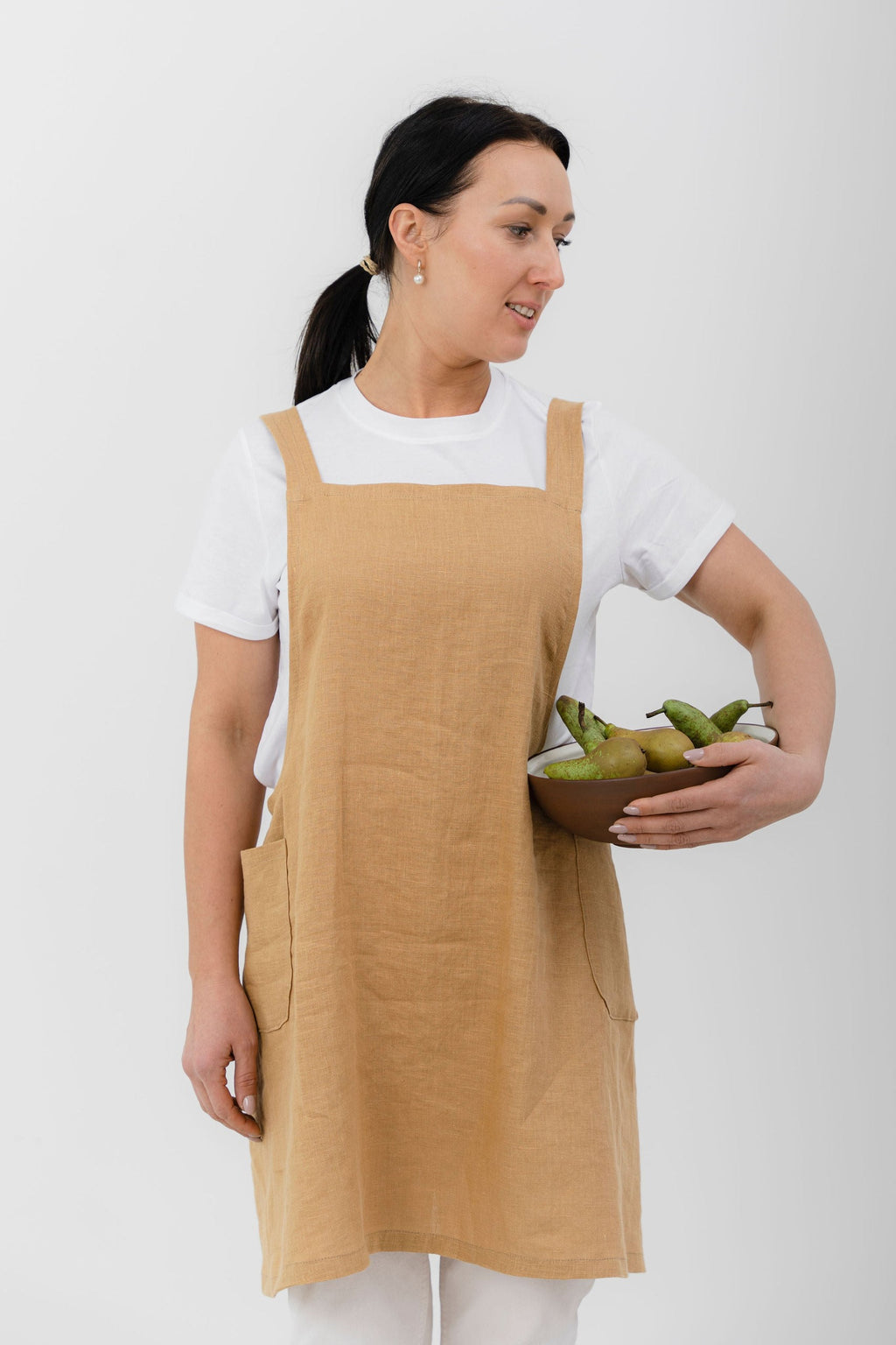 Japanese-Style Linen Apron