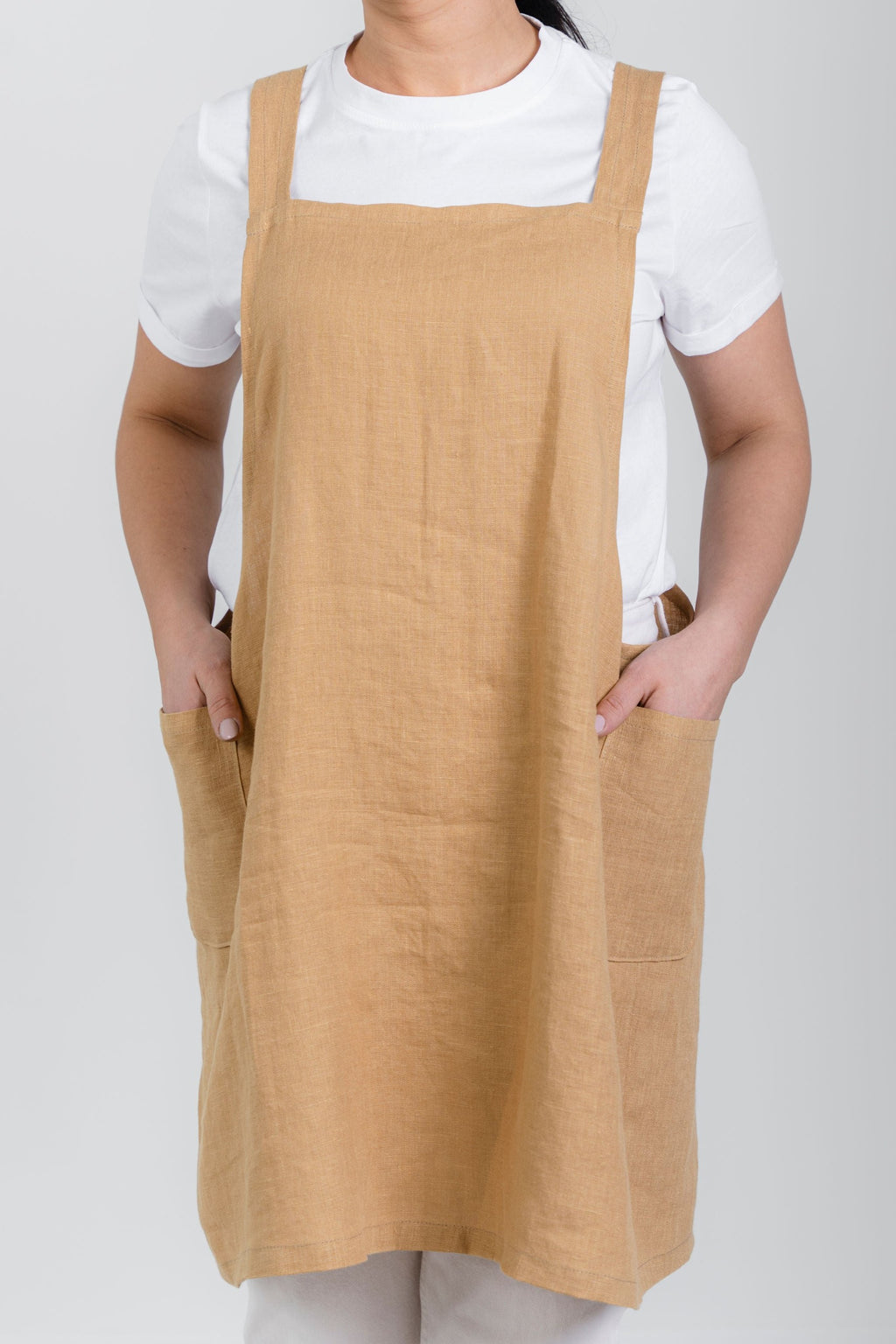 Japanese-Style Linen Apron