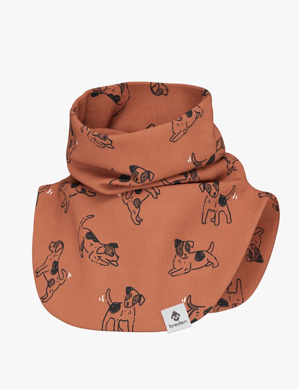 Kids Neck Warmer For Autumn And Spring TARON - Copper Dogs