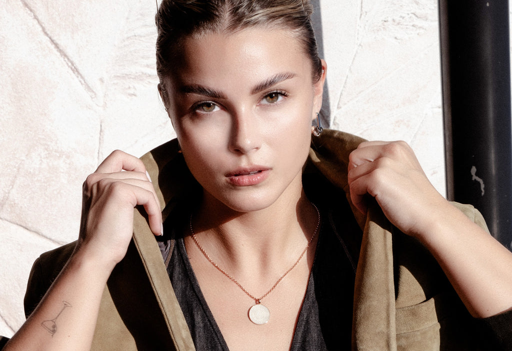 Metropolitan Hoops Rolling Charm Earrings