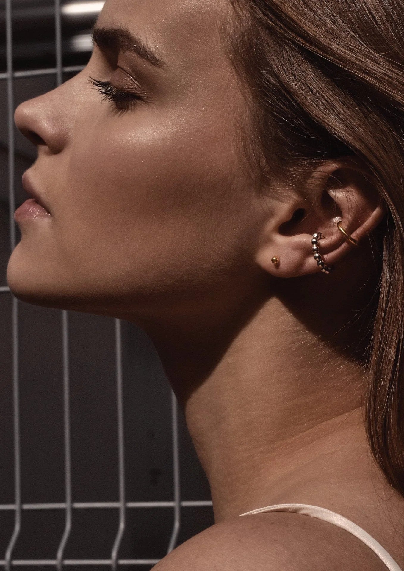 Pin Up Earrings - Gold