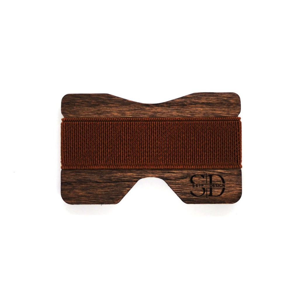 Vaffa Tõmmu - Oak Card Holder with RFID Blocking